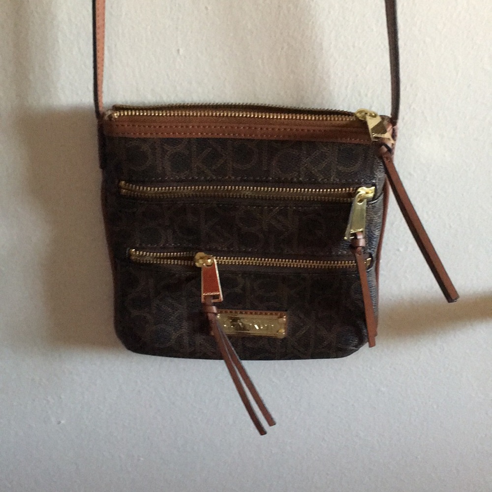 Calvin Klein crossover shoulder purse